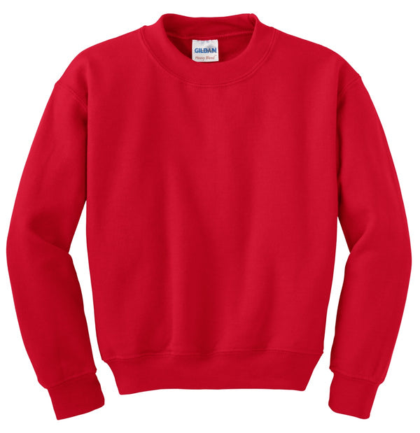 Gildan ®  Youth Heavy Blend™ Crewneck Sweatshirt.  18000B
