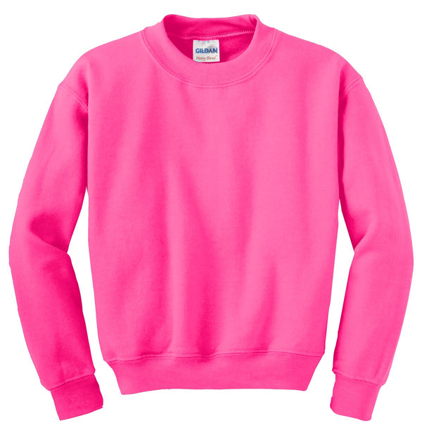 Gildan ®  Youth Heavy Blend™ Crewneck Sweatshirt.  18000B