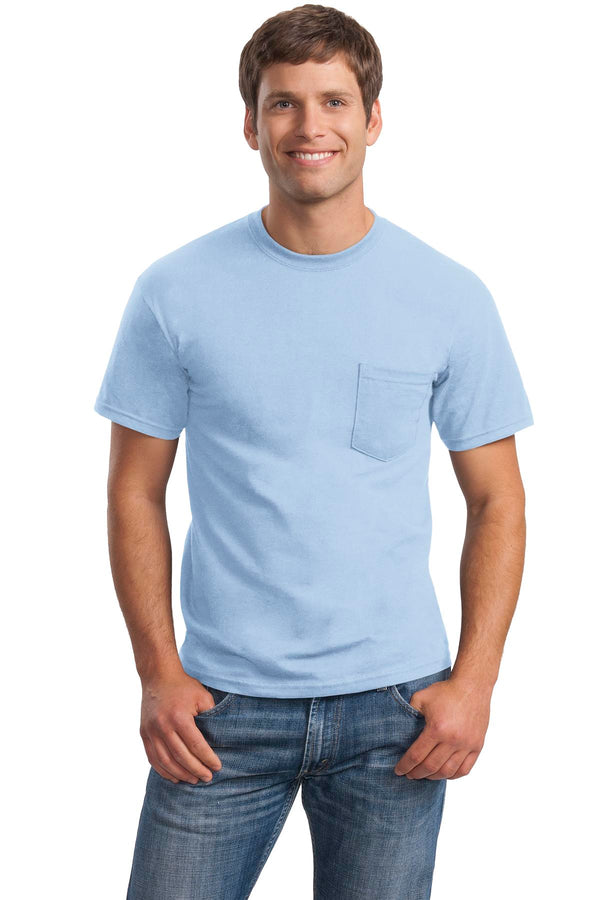 Gildan ®  - Ultra Cotton ®  100% US Cotton T-Shirt with Pocket.  2300